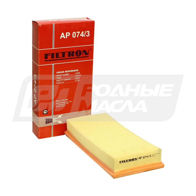 FILTRON AP 074/3 (A-Ford 1120167, 5904608040749) AP0743