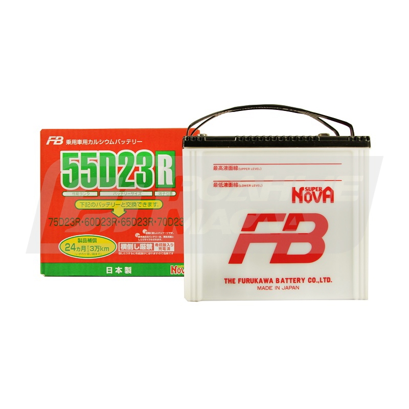 FURUKAWA BATTERY Super Nova 55D23R 60 Ач, п/п 55D23R
